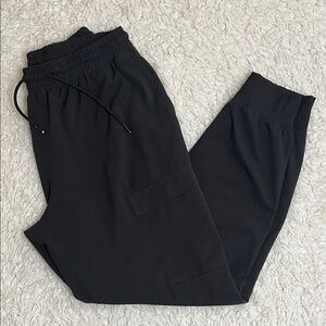 Apana Men's Joggers Black Athleisure Workout Gym Size Medium